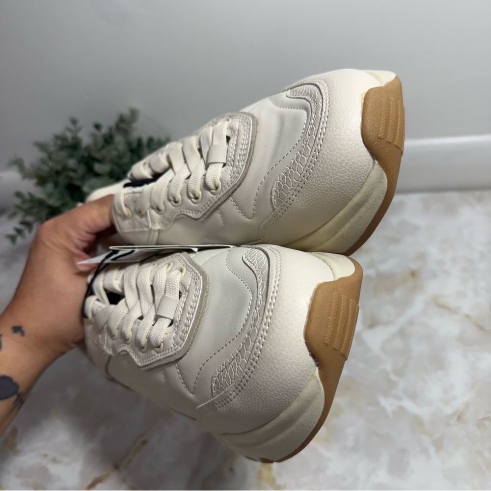NWT Zara Women Single Running Shoes Size 8 Zara 39 Minimalist Chunky Dad Casual - Picture 13 of 13